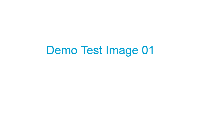 Demo Test Image 01