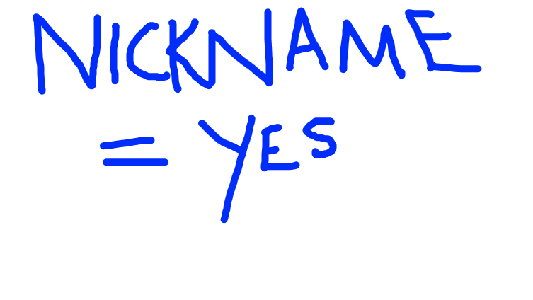 NickNameYes